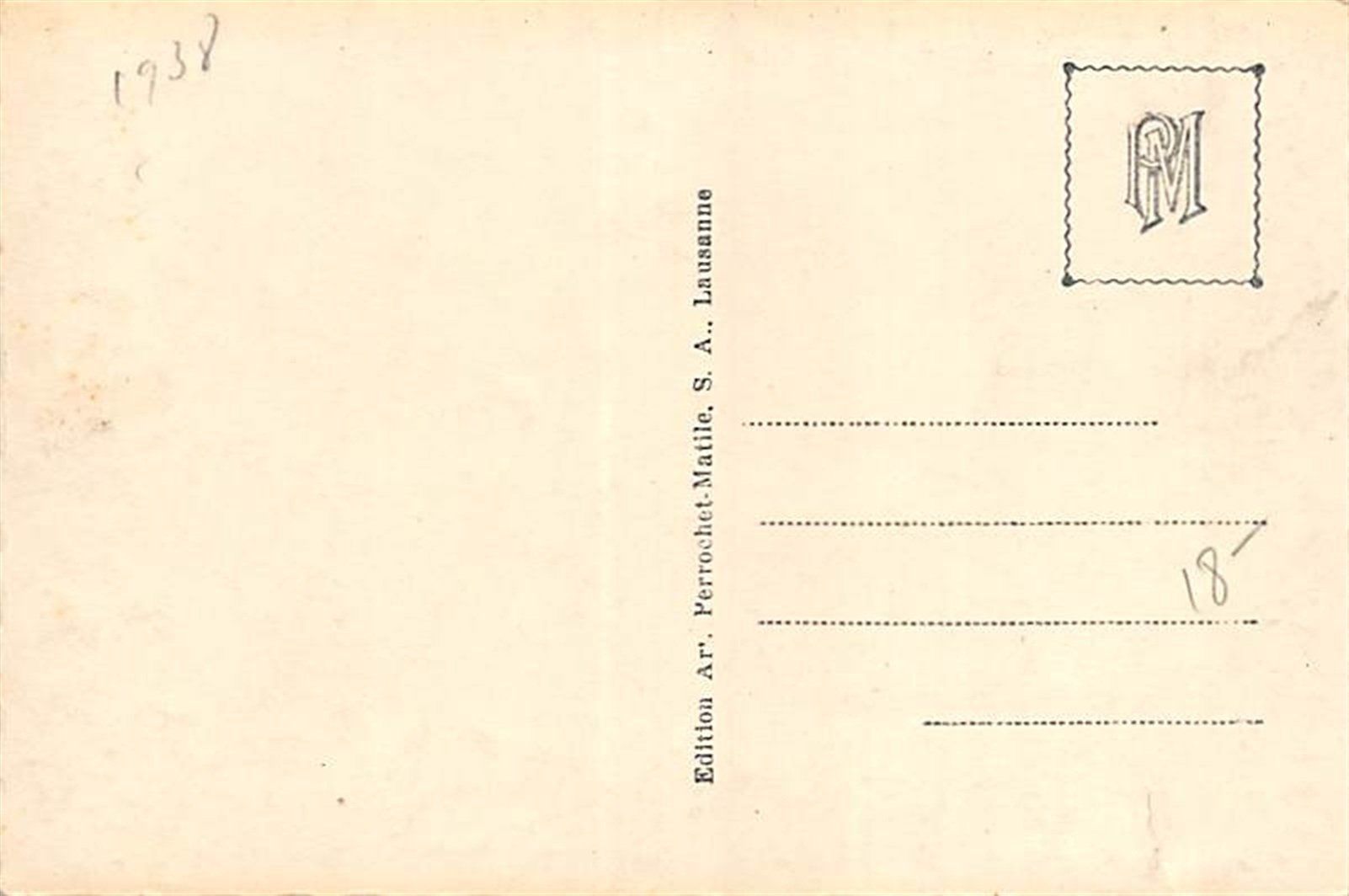 Cartes postales: Vallorbe, Vue générale – D'occasion à Ottikon b.Kemptth. par Neptun1974 1