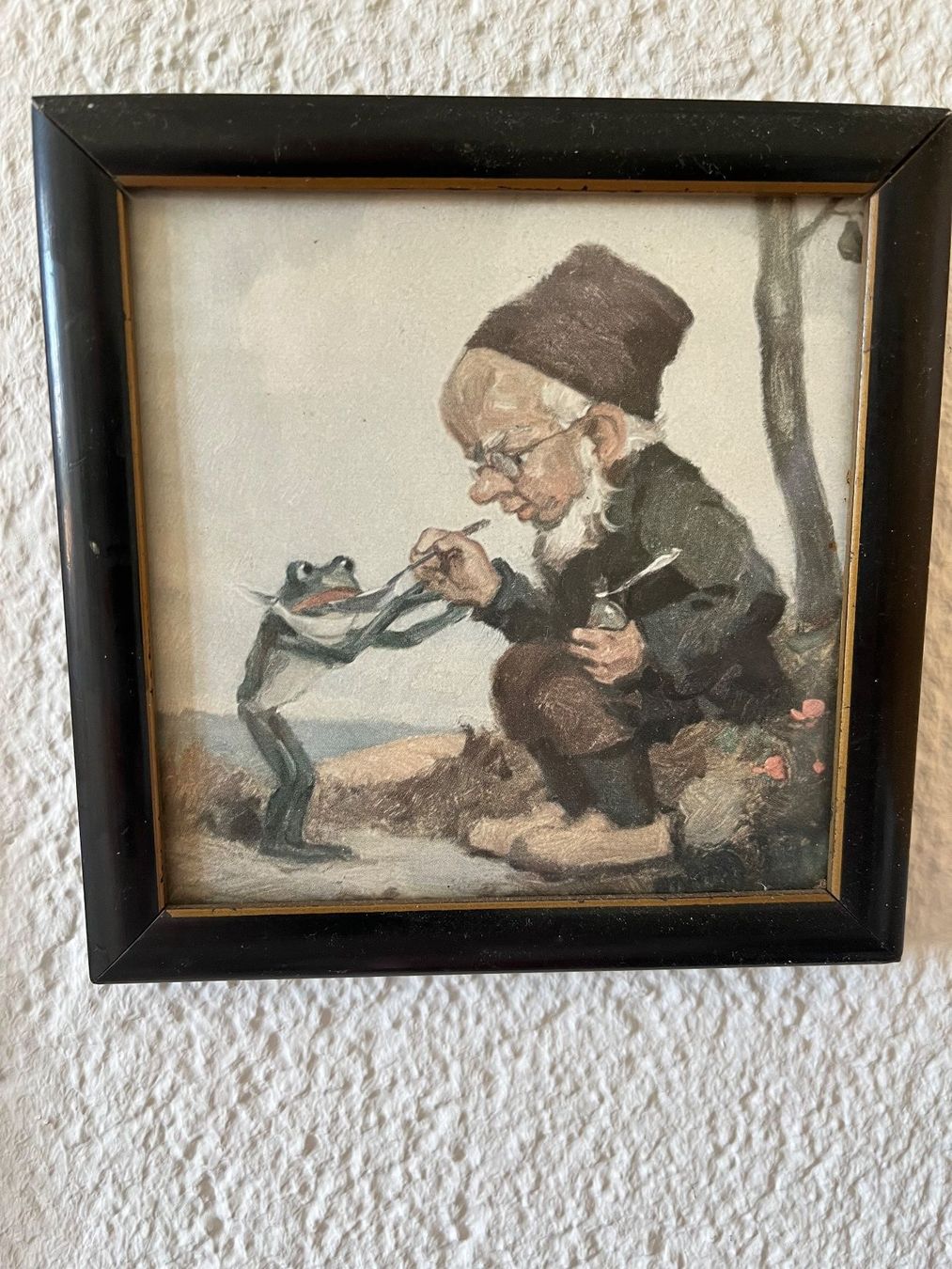 Posters & Illustrations: 2 allerliebste, alte  Zwergenbilder – D'occasion à Flumenthal par Fetthenne 1