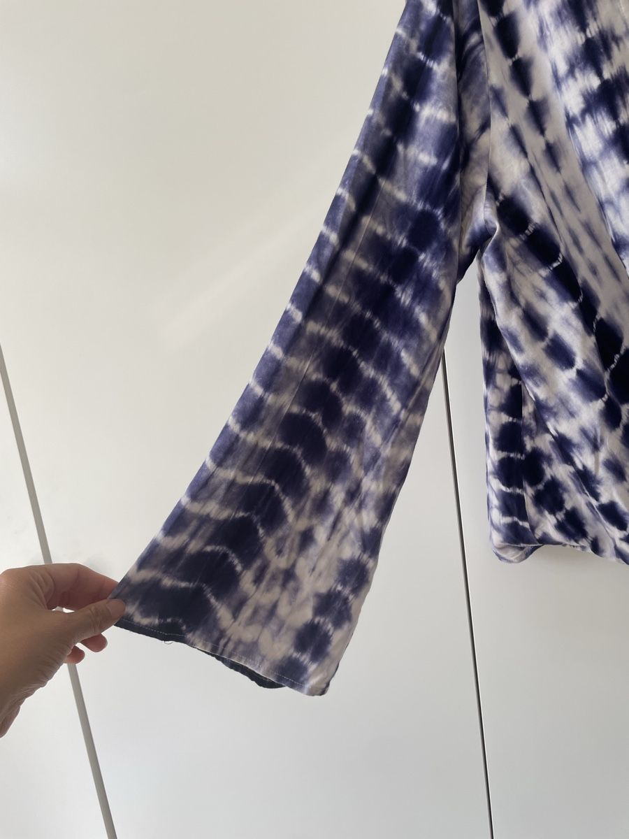 Camicette: Wunderschöne Lovestitch Wickelbluse / Top Batik Gr. S – Usato da Neukirch an der Thur venduto da bee88 5
