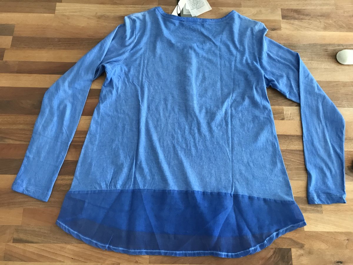 Tchibo Camicette: Neue Baumwolle Bluse mit Etikette – Nuovo e nell'imballaggio originale da Wettingen venduto da epe_9vbf 1