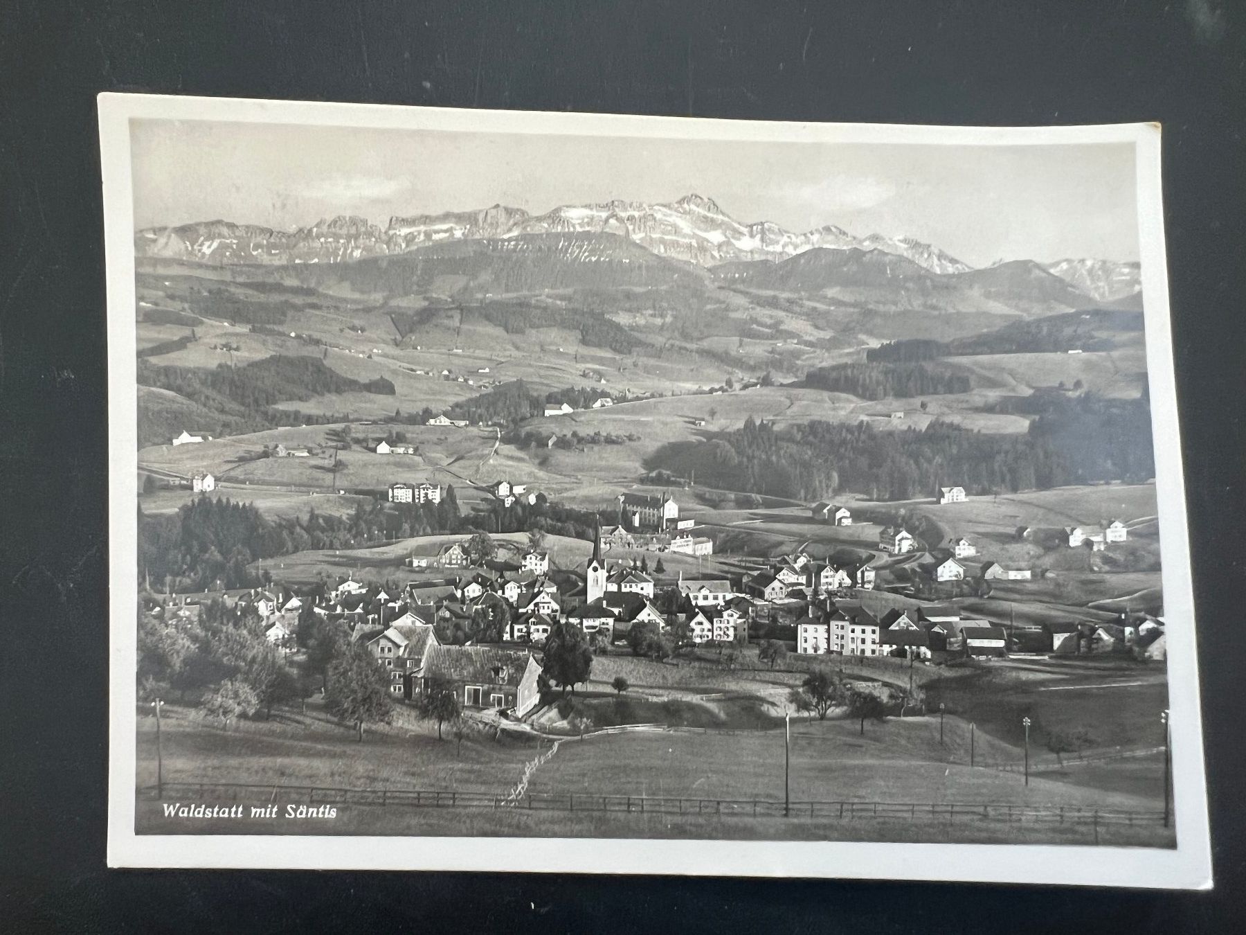 Ansichtskarten: Waldstatt 1932 Ansichtskarte   (V278) – Gebraucht aus Hinwil von Sidi4