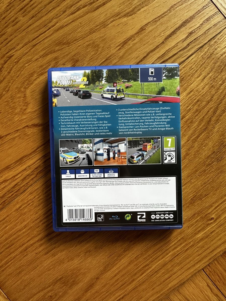 Sony Giochi: Autobahn Polizei Simulator 2 PS4 – Usato da Embrach venduto da ale_z5t9 1
