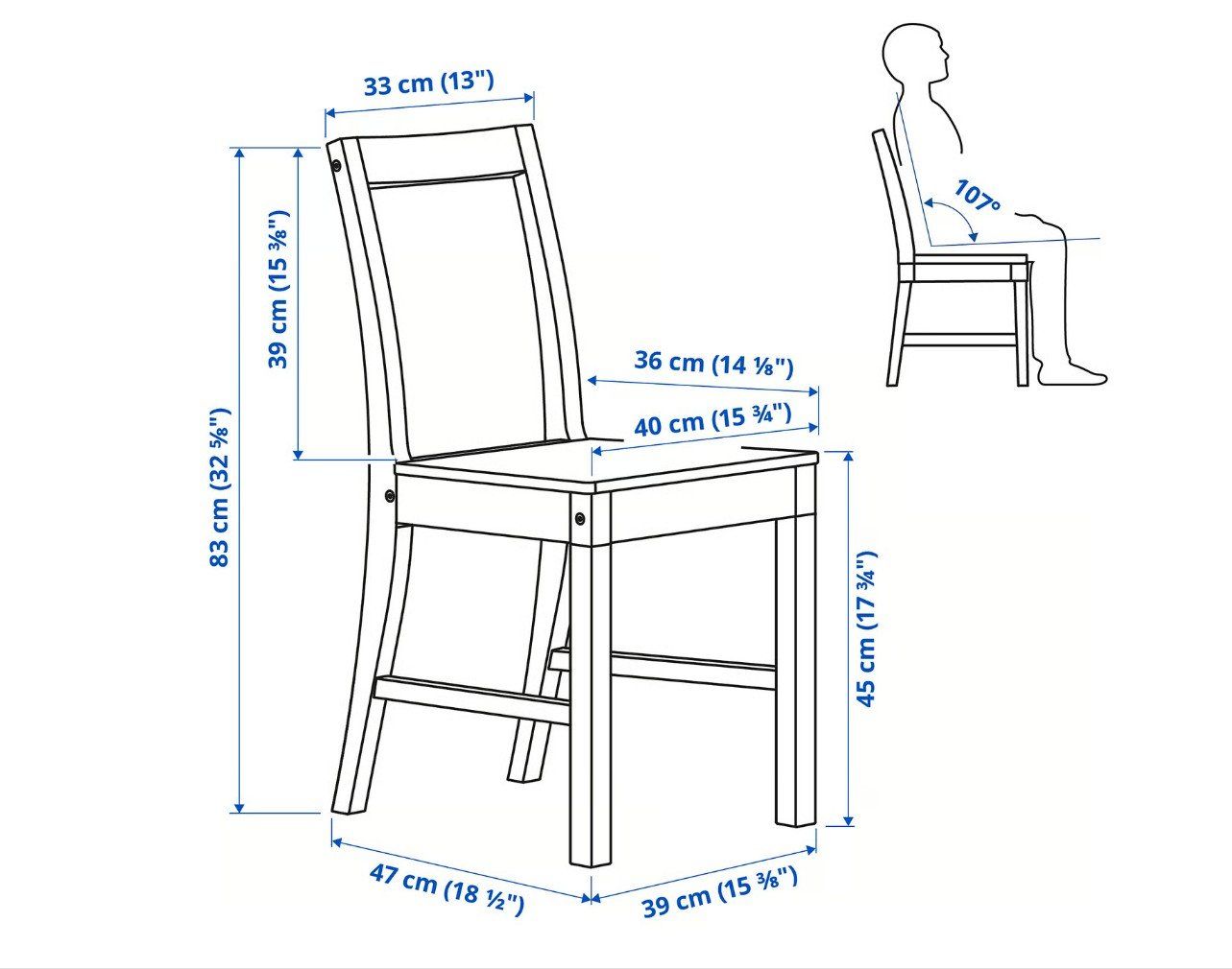 Ikea Chaises: IKEA PINNTORP Chaise, teinté rouge – D'occasion à Riddes par IKEA_Riddes 2