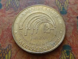 Jeton  " La Grande Saline  Juin 2009  Monnaie de Paris " (H)
