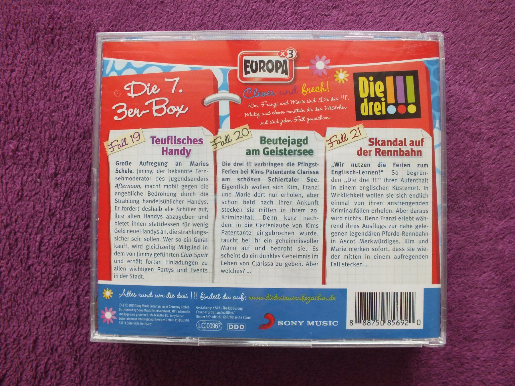 Hörbücher: 9 - Die drei !!! - Hörspiel - CD´s – Gebraucht aus Müllheim Dorf von Seeeule01 6