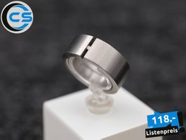 MONOMANIA Ring Symphony Comfort matt Diam. 0.02ct. 8mm Gr.57