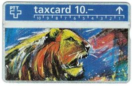 Taxcard 302L_87227 Bank Leu 10 Fr ungebraucht