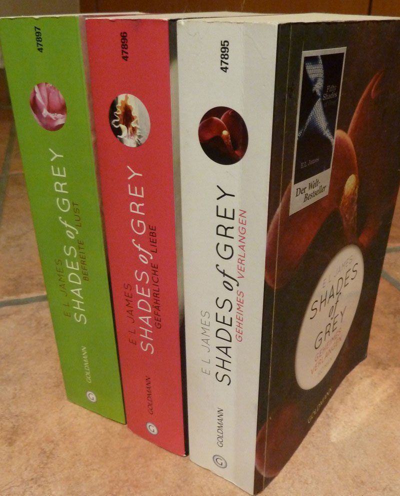 Libri: 3 Bücher Shades of Grey – Usato da Ruggell venduto da Btt 1