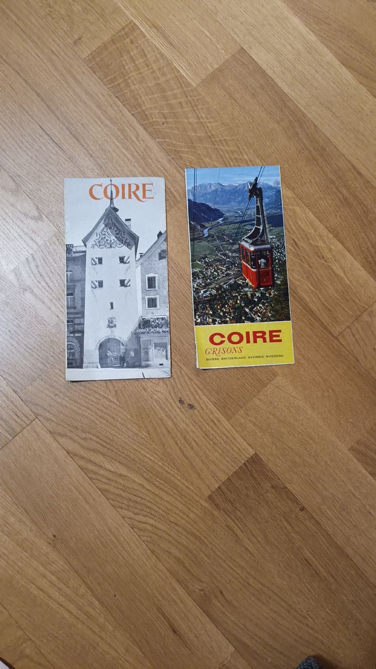 Documents: 2 antike Prospekte von Chur – D'occasion à chur par erika025 1