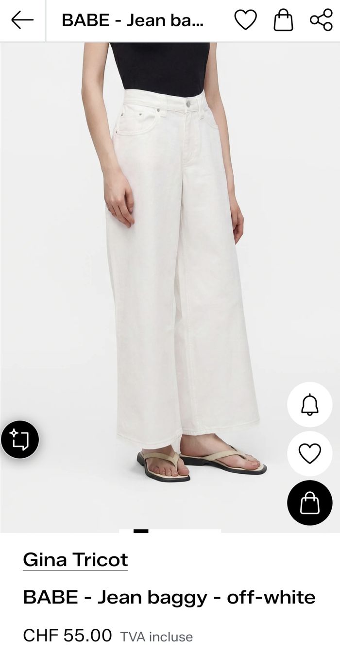 Jeans: Jeans Ginat Tricot taille 38 – Neu (gemäss Beschreibung) aus BIEL/BIENNE von rac_5tsm