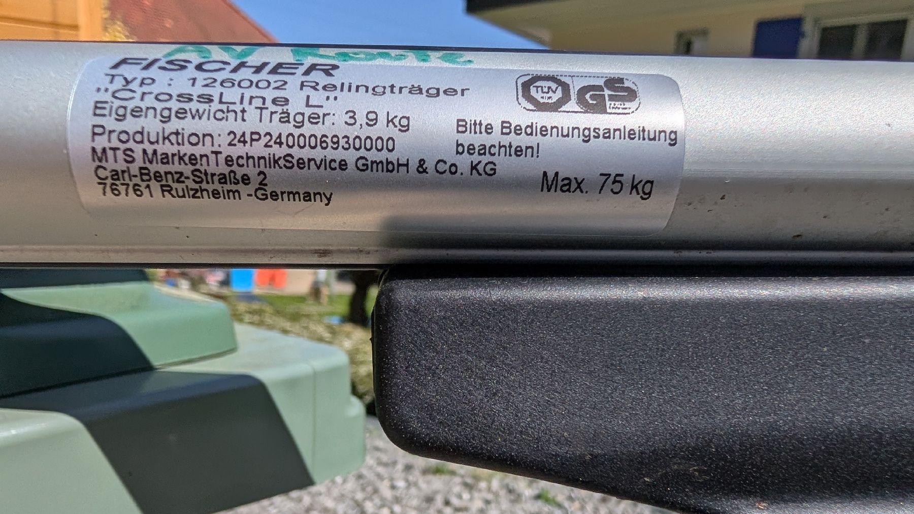 Box da tetto: Coffre de toit + barres de toit – Usato da Moutier venduto da Tagada23 6