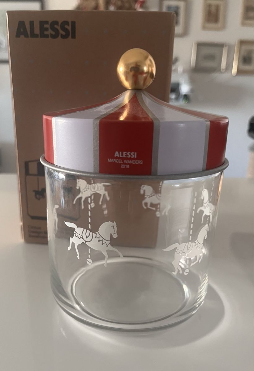 Alessi Contenitori & Simili: Vorratsdose ALESSI Marcel Wanders karussell neu – Nuovo e nell'imballaggio originale da Recherswil venduto da Solheure66 1