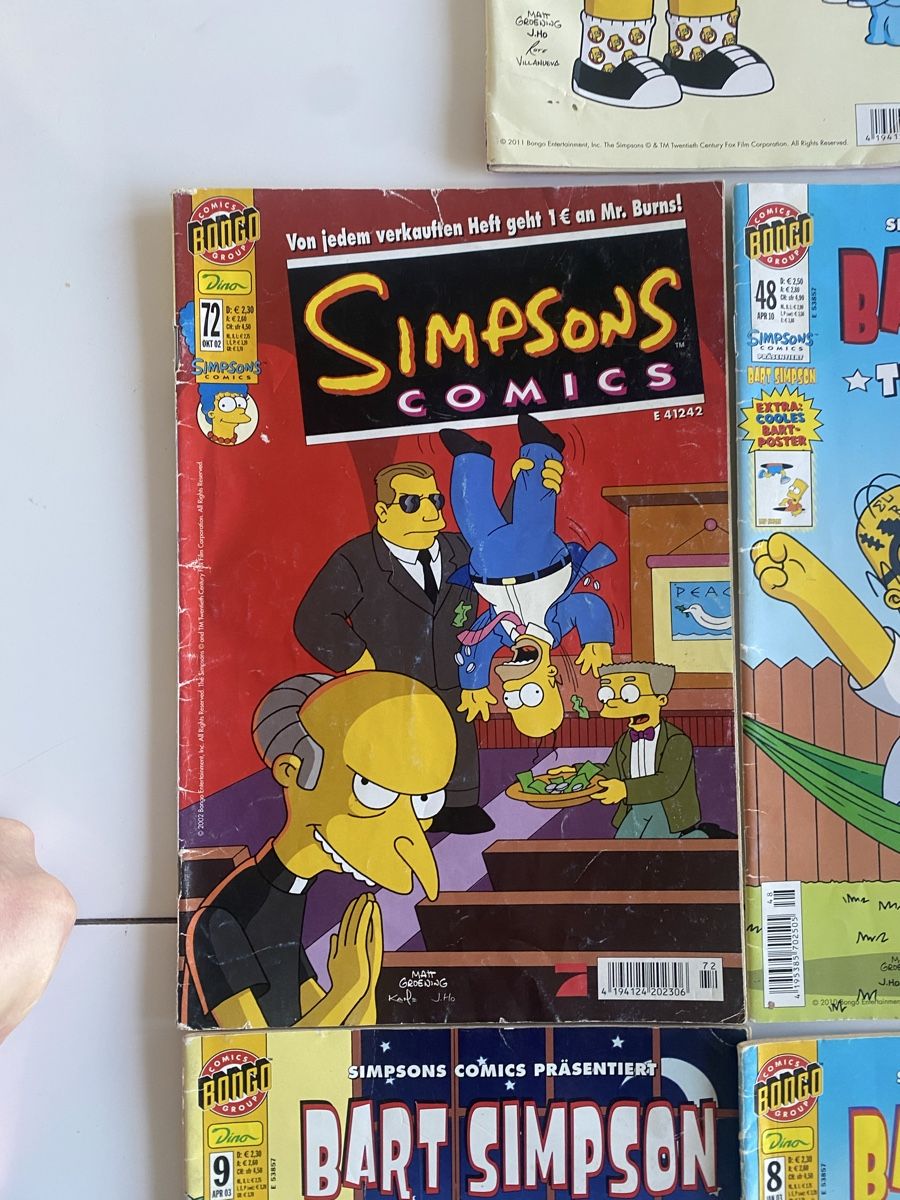 Fumetti: Simpsons Comics Konvolut, 8 Stück – Usato da Adliswil venduto da Fabisales 6