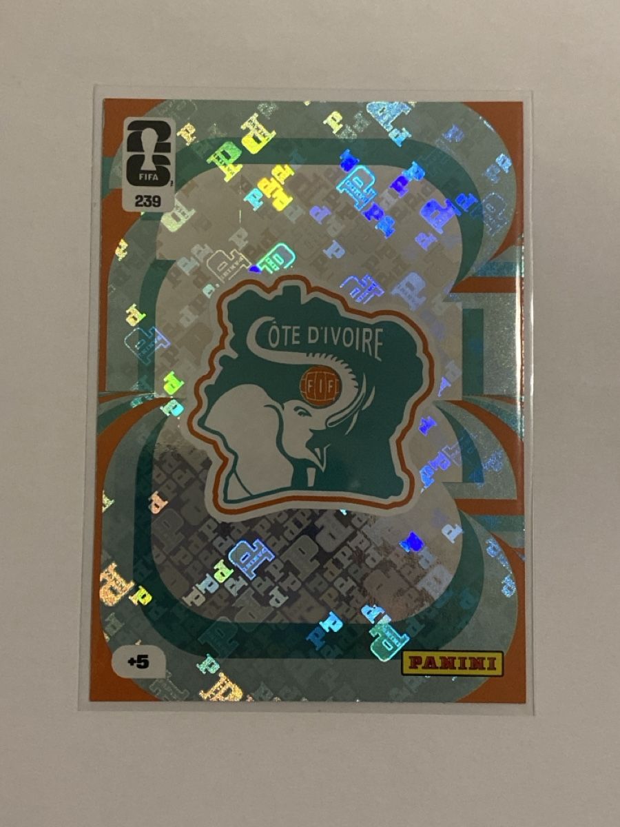 Panini Carte collezionabili: Panini World Cup 2026 - Ivory Coast Team Crest – Nuovo (secondo la descrizione) da Winterthur venduto da SeanTrieb