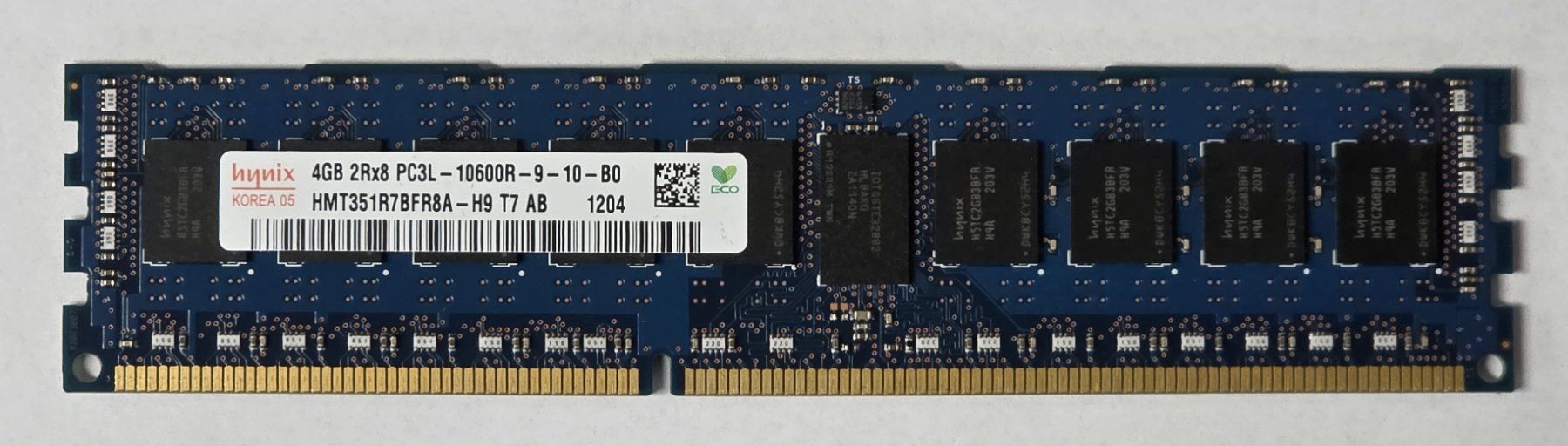 Memoria / RAM: Hynix Server Arbeitsspeicher 4 GB – Usato da Mels venduto da Zeppelin08
