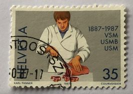 CH Briefmarken GESTEMPELT   