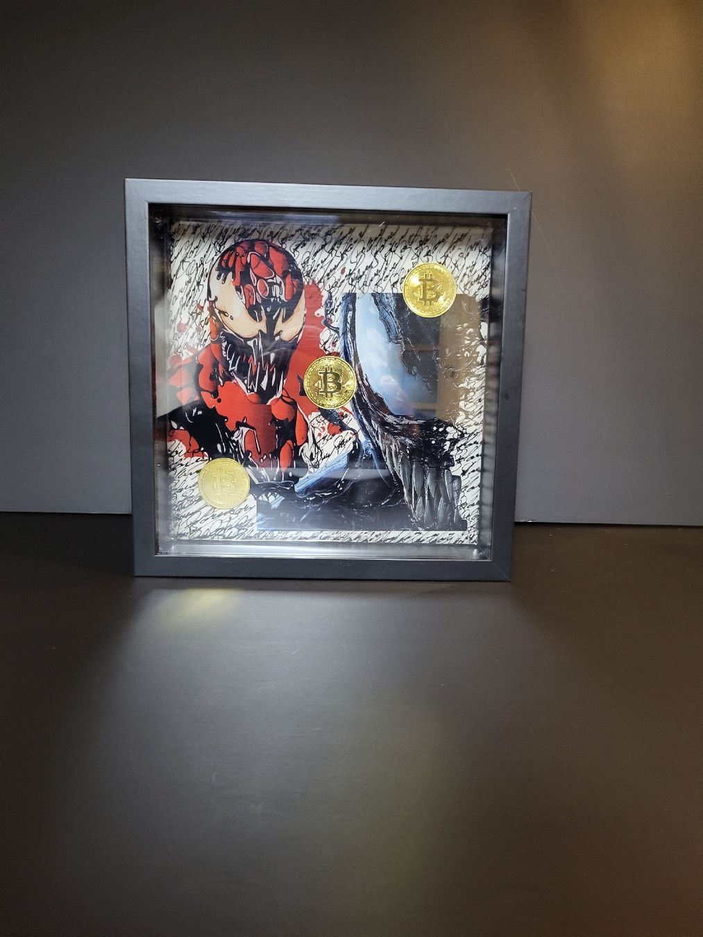 Alle Münzen: Carnage & Venom - Tableau Déco Crypto-monnaie Bitcoin – Neu und originalverpackt aus Cheseaux-Lausanne von ped_ccj9 1