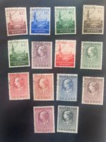 Niederlande 1951 Satz Dienst internationaler Gerichtshof