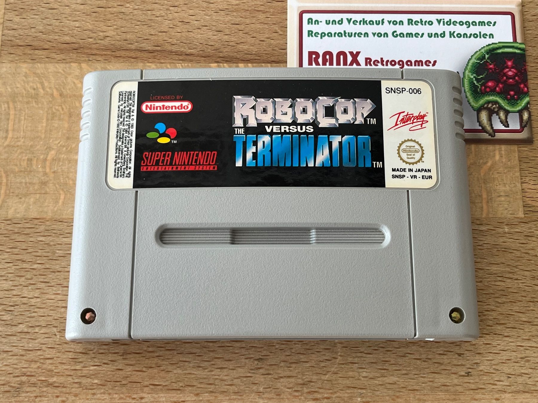 Nintendo Spiele: Robocop vs Terminator, SNES, Modul, original – Gebraucht aus Thalwil von ranx
