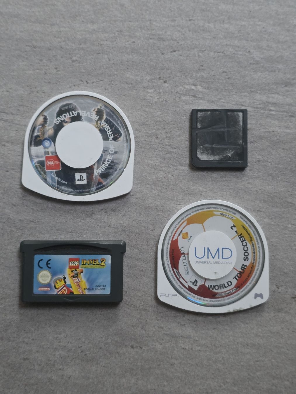 Giochi: Vier lose Games - PSP - Gameboy - Nintendo DS – Usato da Münchenbuchsee venduto da RipiRip