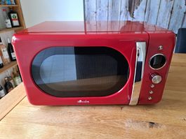 Mikrowelle prima vista rot Retro
