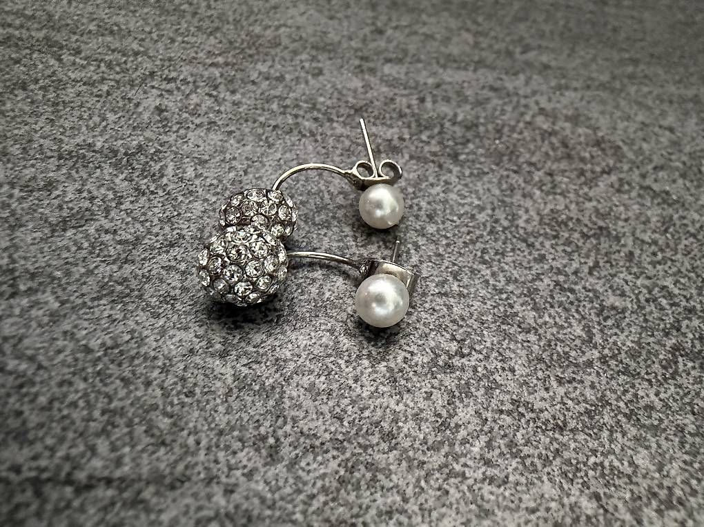 Orecchini pendenti & Orecchini a lobo: Ohrringe mit Perlen und Strass – Usato da Chur venduto da van_6qs7 1