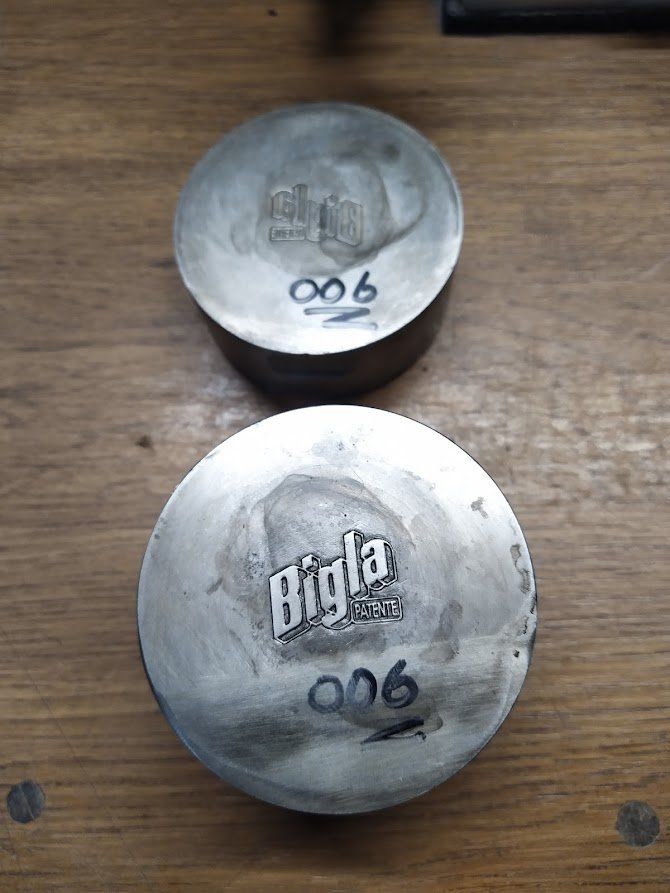 Stempel: Stempel Bigla Patente / Typ 006 – Gebraucht aus Walkringen von petro06 1