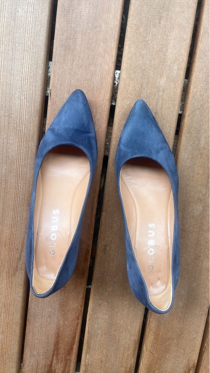 Globus Scarpe da donna: Globus Pumps blau Wildleder – Usato da Uster venduto da fam_z8zj 1
