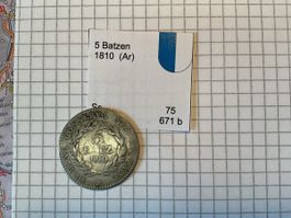 Schweizer Münze Luzern  Silber