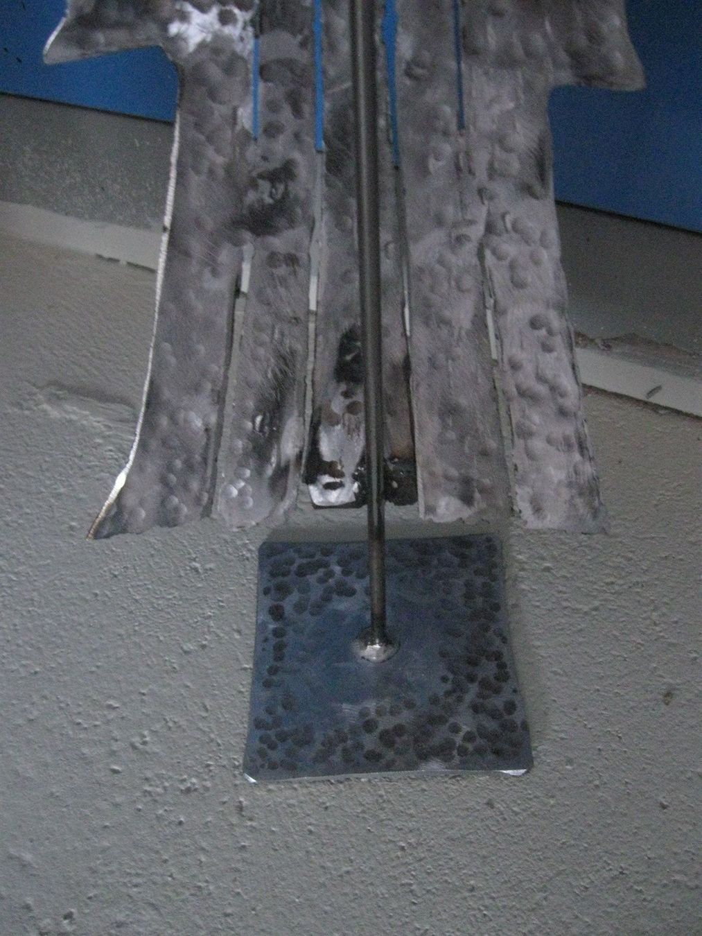 Figuren: Handgemachter Weihnachtsengel aus Stahlblech – Neu (gemäss Beschreibung) aus Bauma von Stangenbohne 7