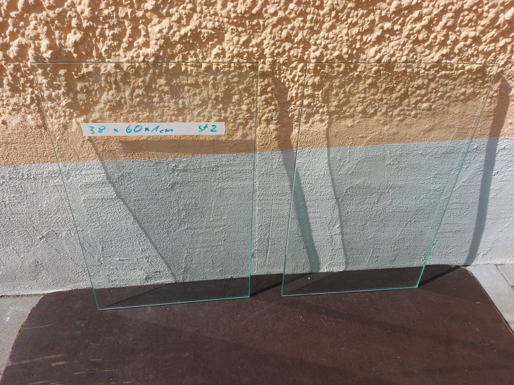Bicchieri: 2 Stk. Glasplatten, 38 x 60 x 1cm – Usato da Rheinau venduto da profitronic.shop