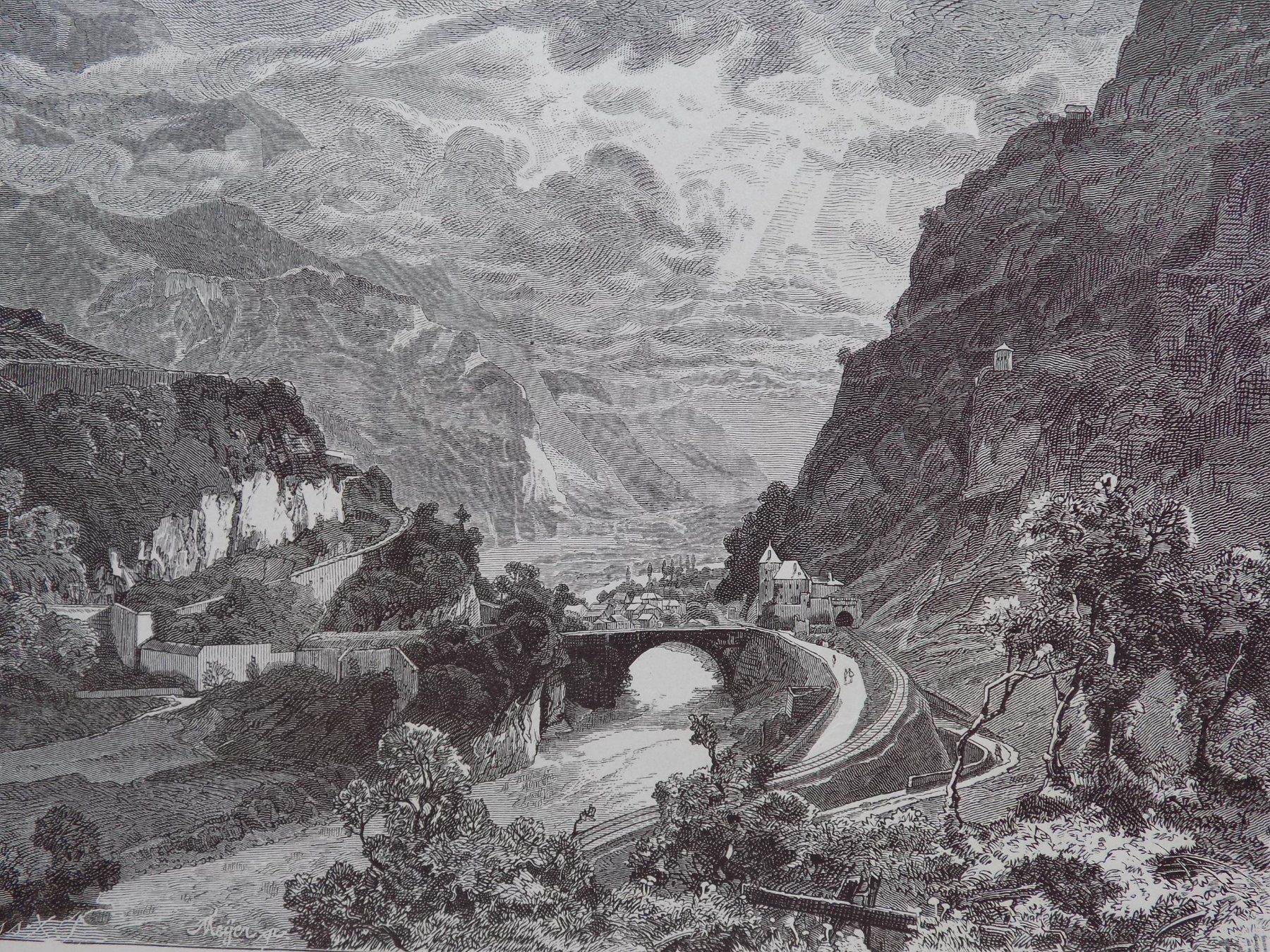 Gravures: St. Maurice Valais – D'occasion à Risch par Rischli15 1