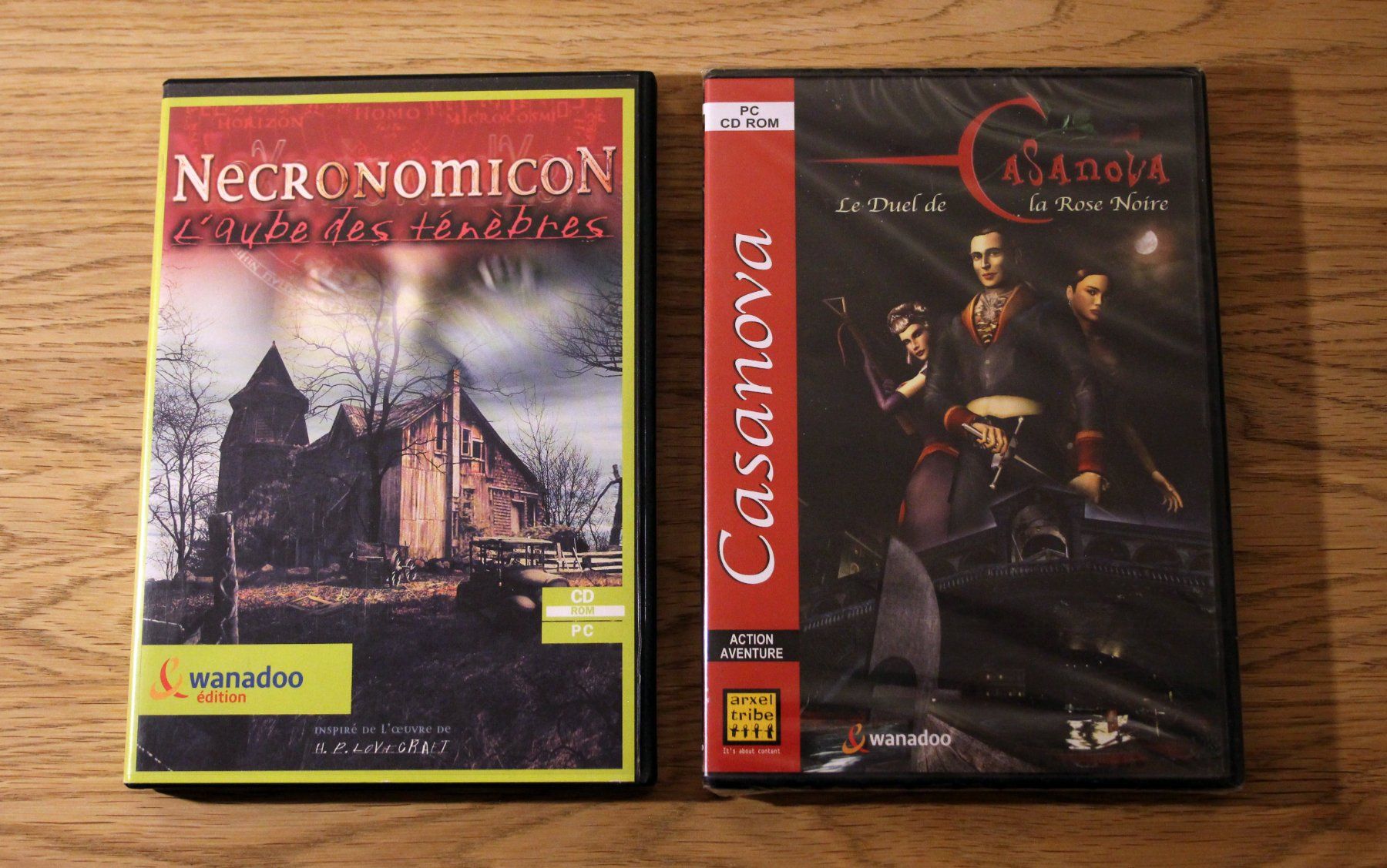 Spiele: Necronomicon + Casanova (VF) – Gebraucht aus Münchenbuchsee von Chaoo