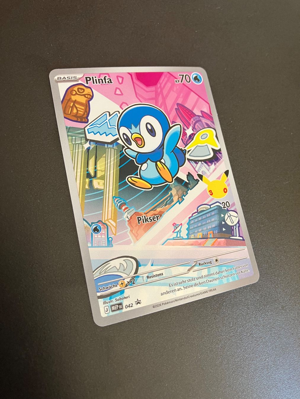 Pokémon Carte collezionabili: Plinfa - Erste Partner Illustrations Kollektion DE Serie 1 – Nuovo (secondo la descrizione) da Zürich venduto da Lunter 1