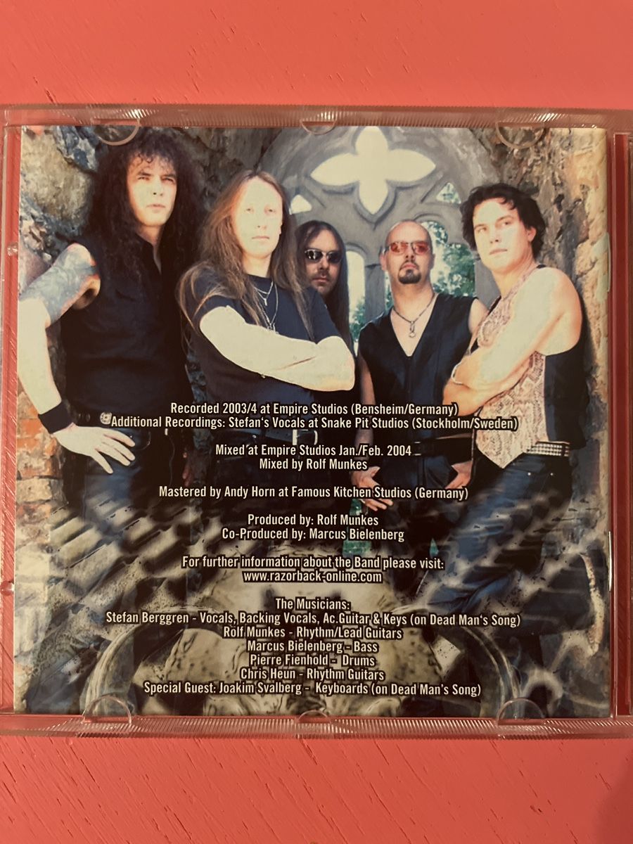 CD: Razorback - Animal Anger – Usato da Lützelflüh-Goldbach venduto da Deiv4 2
