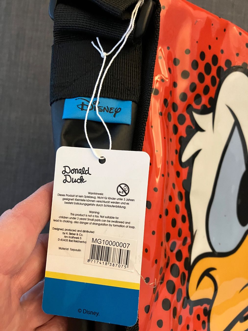 Disney Borse: Disney Donald Duck Umhängetasche – Usato da Kriens venduto da kylie02 3