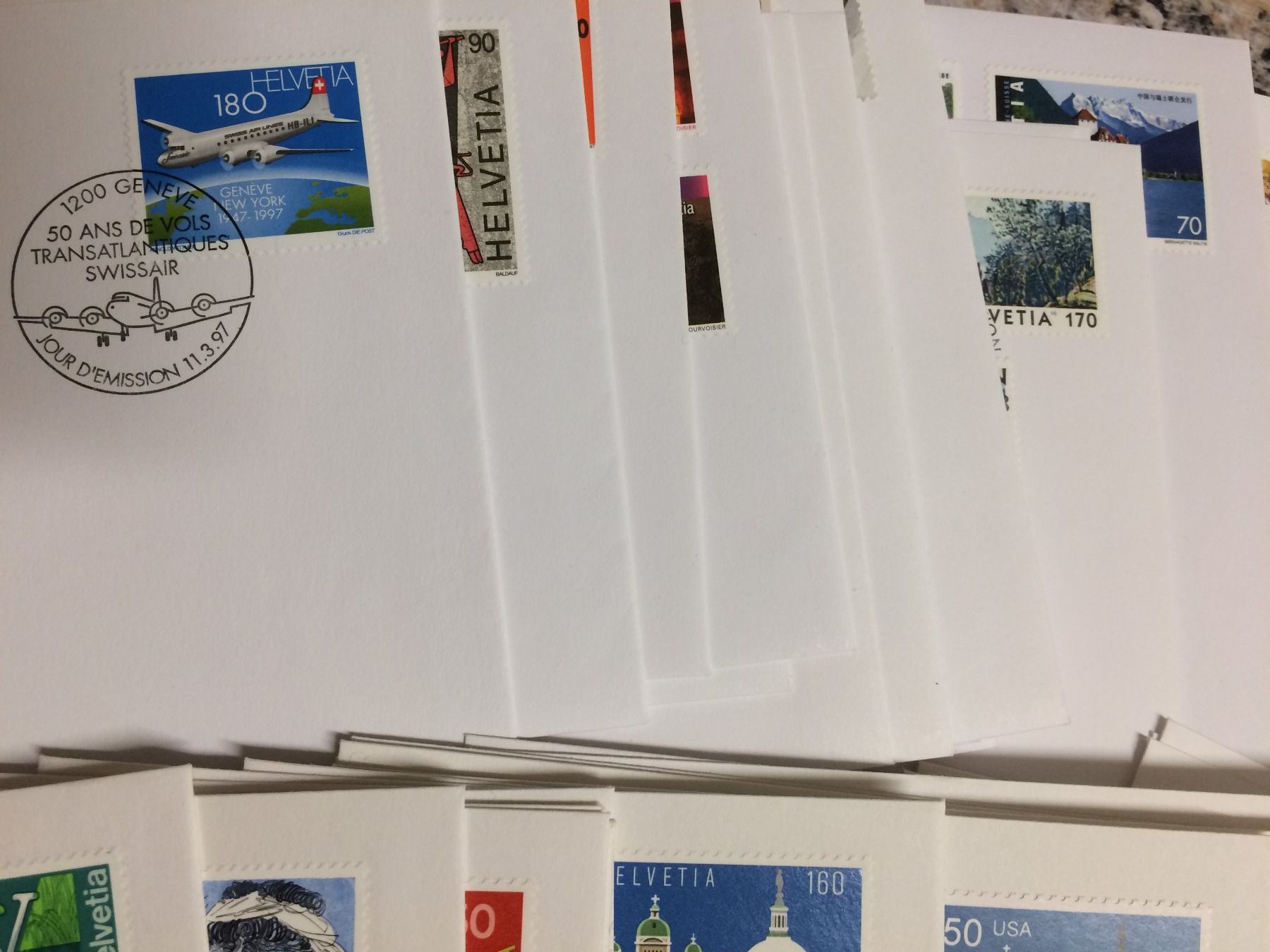 Tutti i francobolli: Ersttagscouverts – Nuovo (secondo la descrizione) da Kilchberg ZH venduto da APZ4BWM2 3