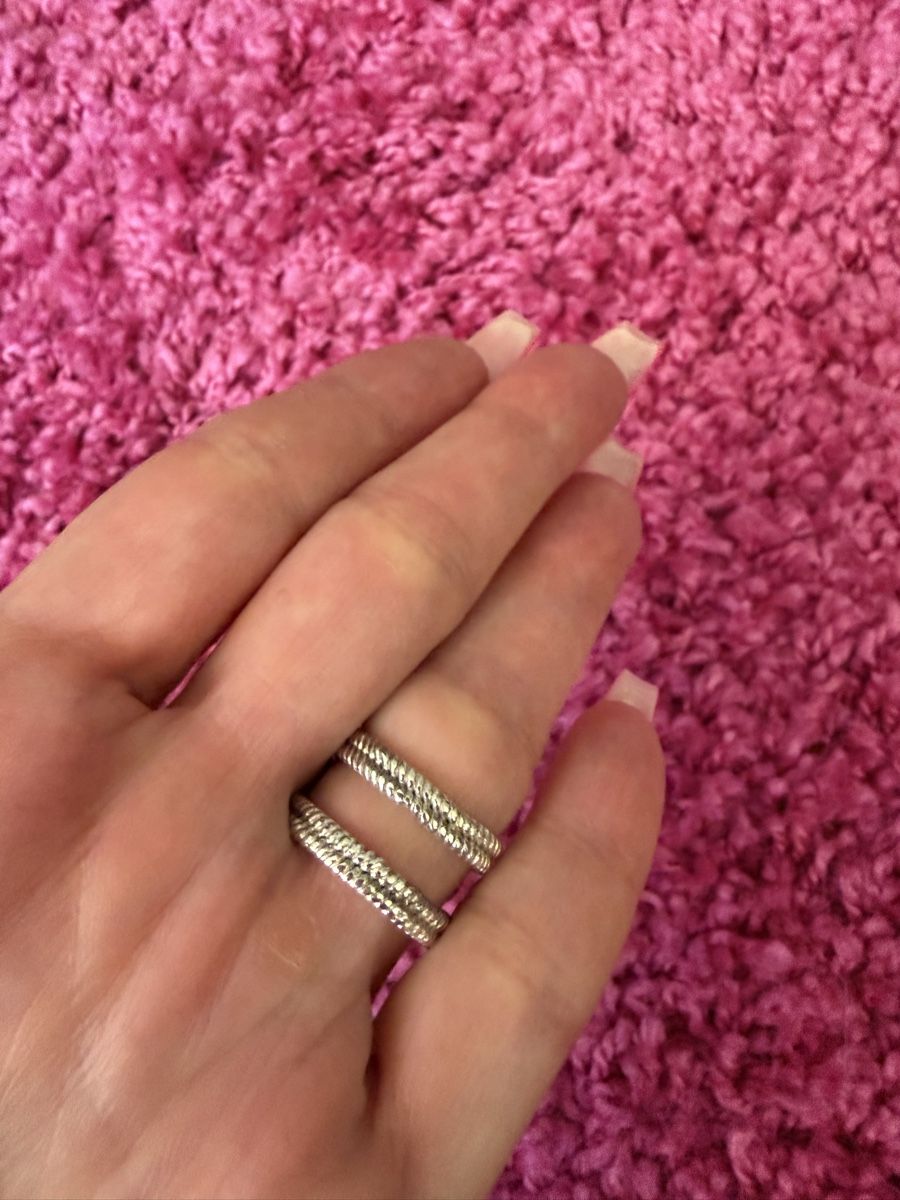 Pompidou Anelli: Pompidou Ring Silber mit Steinen guter Zustand – Usato da Richterswil venduto da cobruetsch 2