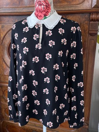 NEU**Bluse Seide HALLHUBER 40