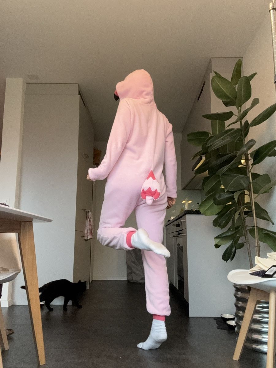 Tute: Flamingo Onesie Grösse M – Nuovo (secondo la descrizione) da Zürich venduto da forestF4iry 3