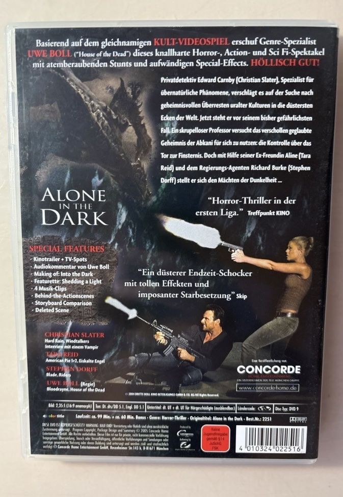 Tutti i DVDs: Alone in the Dark – Usato da Gasel venduto da Ntomate 1