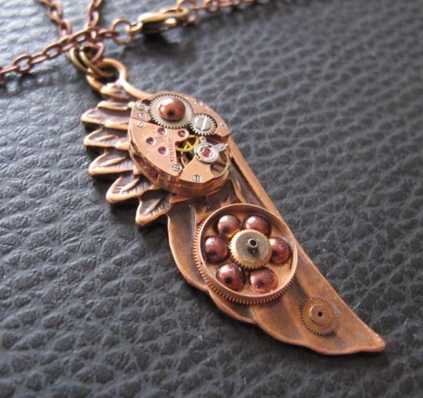 Altri gioielli: Uhrknall`s handmade Steampunk Necklace – Nuovo (secondo la descrizione) da Schwanden GL venduto da UHRKNALL 2