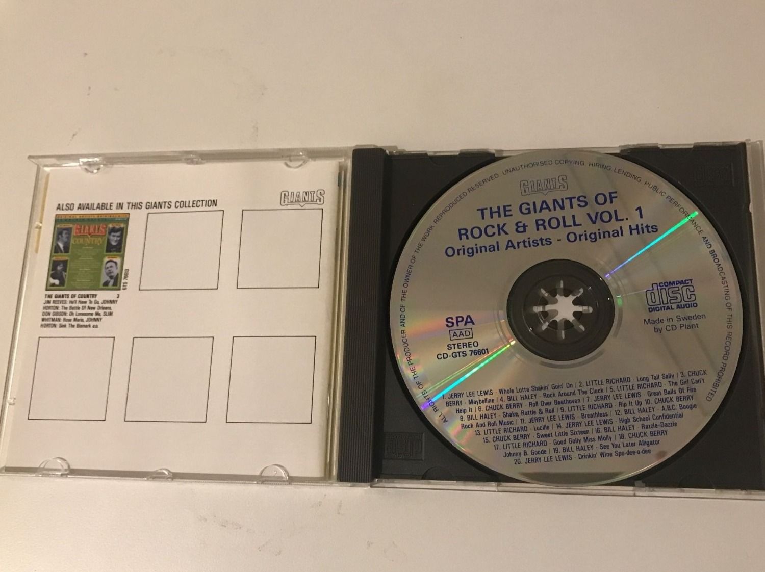 CDs: CD- The Giants Of Rock & Roll – Gebraucht aus Guntershausen von Gloominati 2