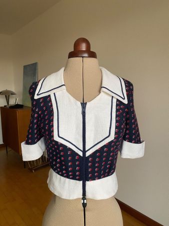 Haut/Veste type 40's vintage
