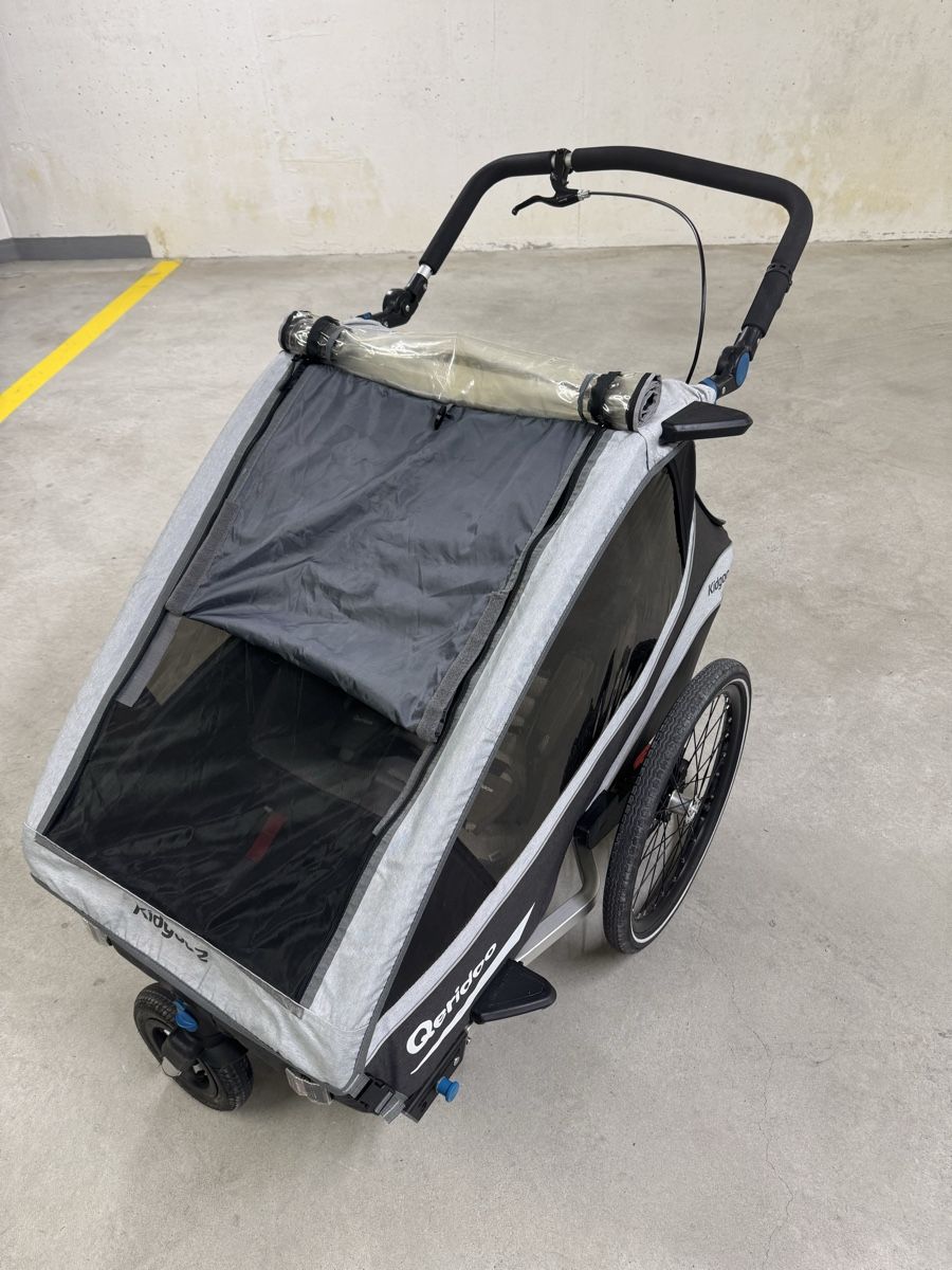 Qeridoo Remorques: Qeridoo Kidgoo 2 Pro – D'occasion à Illnau par Dejm 2