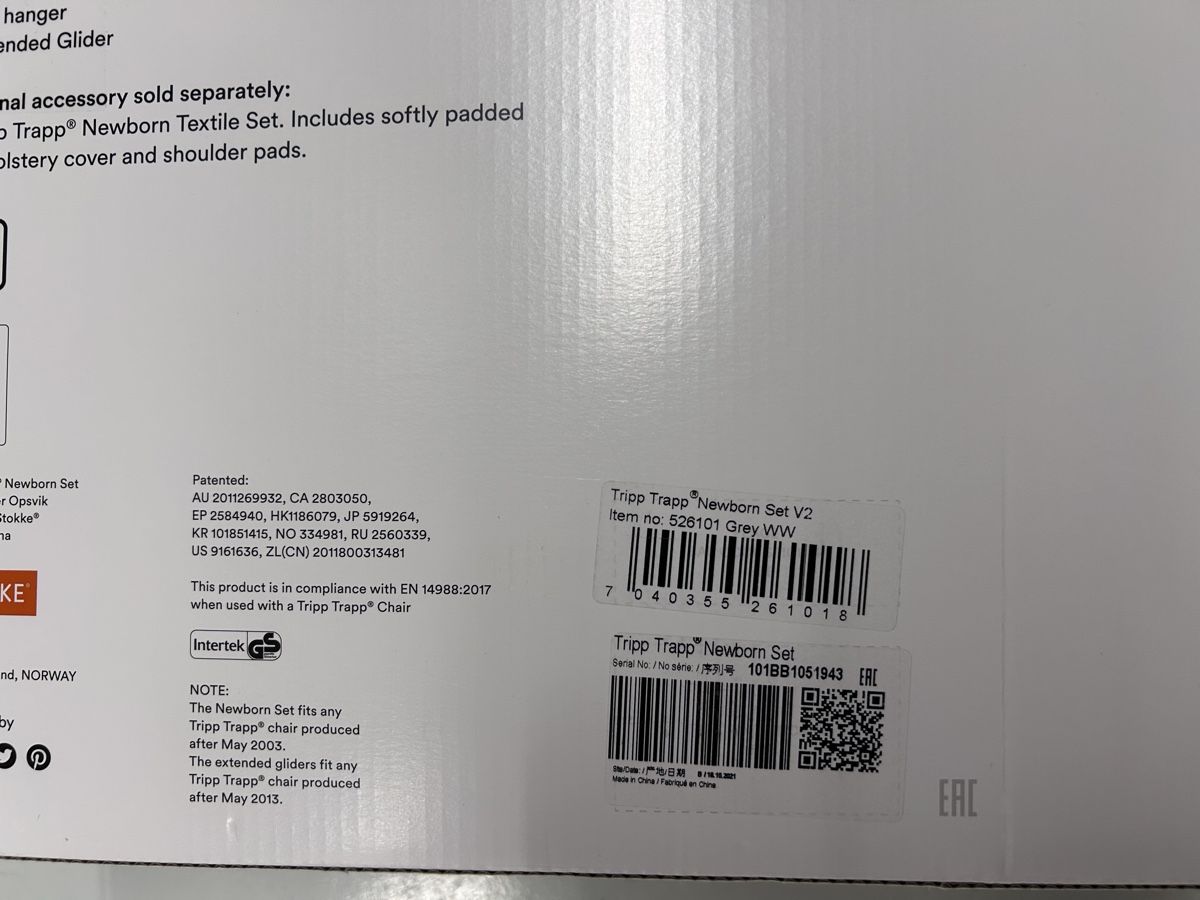 Stokke Seggioloni: Stokke Tripp Trapp Newborn Set  – Usato da Kleinandelfingen venduto da Doratschikov 4