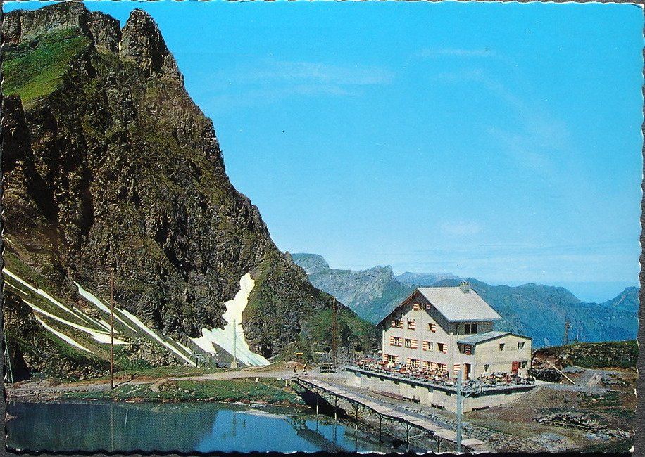 Cartes postales: ENGELBERG Berghaus Jochpass – D'occasion à Jona par philajona
