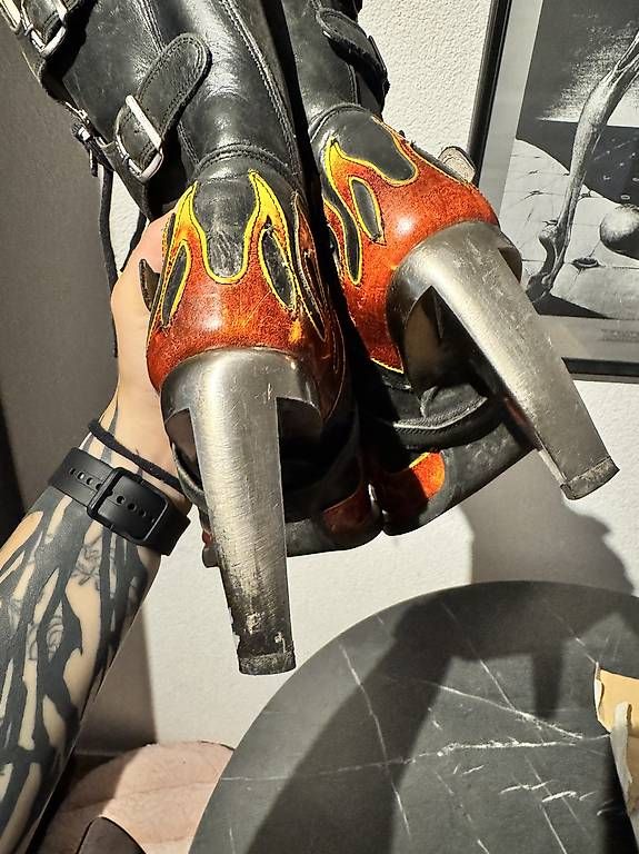 New Rock Scarpe da donna: New Rock Flame Boots Gr. 38 – Usato da Zollikofen venduto da lis_qtt8 3