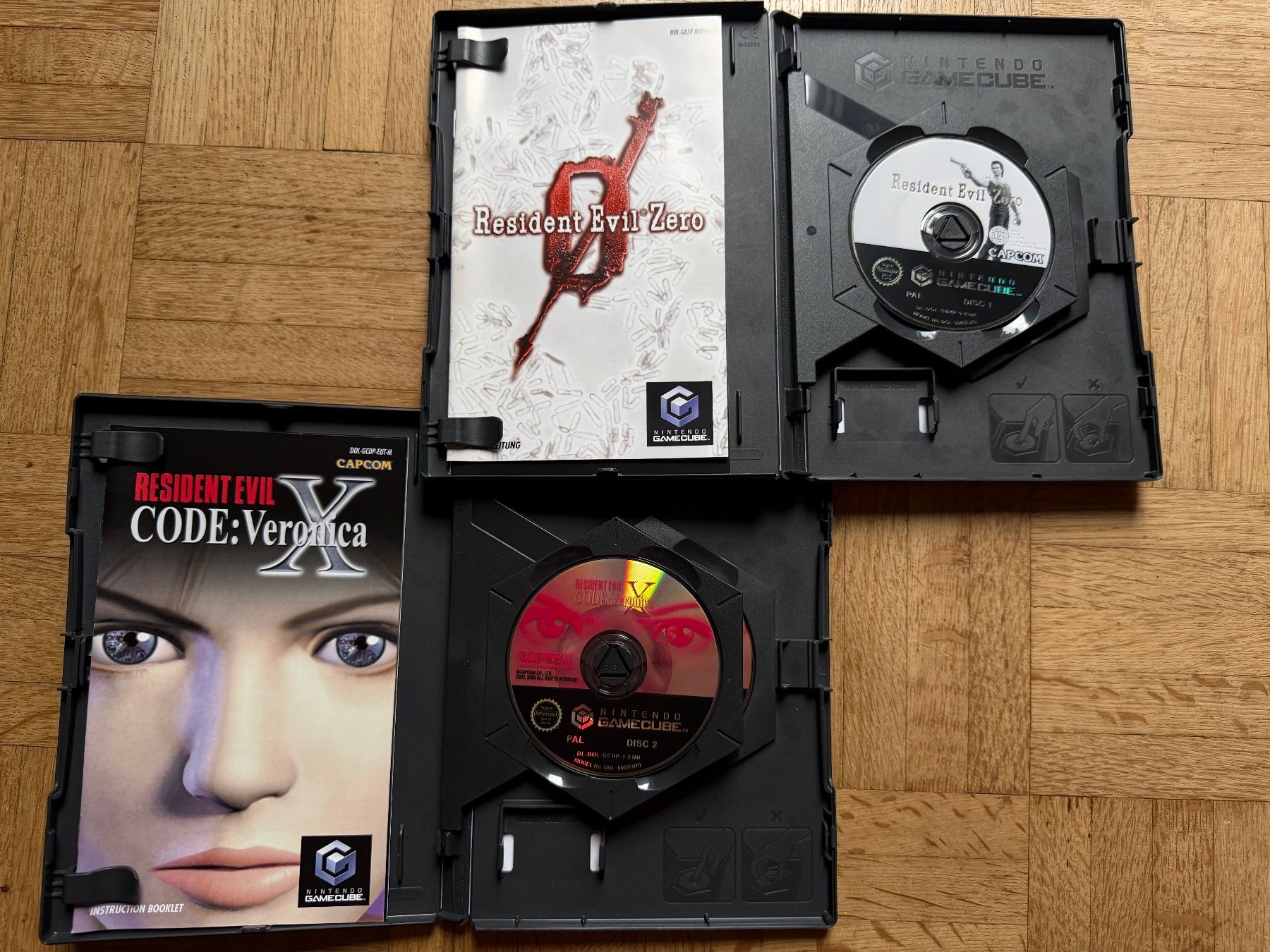 Nintendo Spiele: Gamecube: Resident Evil Code: Veronica und Zero – Gebraucht aus Adliswil von synchrot 2