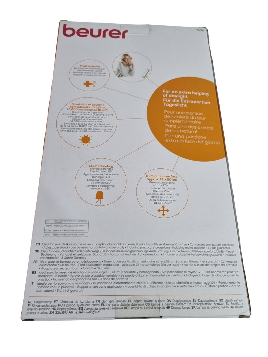 Beurer Attrezzature mediche: BEURER Tageslichtlampe – Nuovo (secondo la descrizione) da Wangen b. Olten venduto da Restwert_Wangen 1